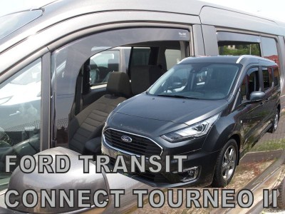 Ανεμοθραύστες Heko για Ford Transit Connect II/ Tourneo II 5D (2013-2022) - 4 τμχ. εμπρός και πίσω