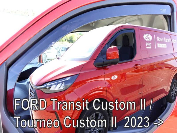 Ανεμοθραύστες Heko για Ford Transit Custom II/ Tourneo Custom II (2023+)/ VW Transporter T7 (2024+) - 2τμχ. εμπρός Ανεμοθραύστες Heko για Ford Transit Custom II/ Tourneo Custom II (2023+)/ VW Transporter T7 (2024+) - 2τμχ. εμπρός