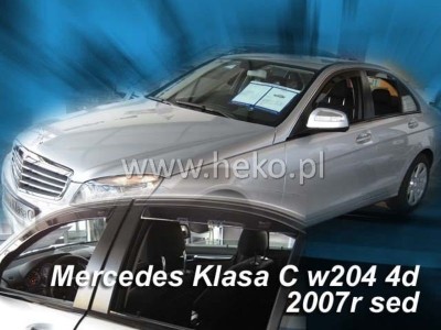 Ανεμοθραύστες Heko για Mercedes C-Class W204 (2007-2014) 4/5 πορτο - 2 τμχ. εμπρός