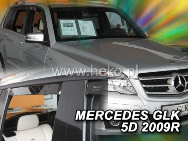 Ανεμοθραύστες Heko για Mercedes GLK X204 (2008+) 5 πορτο - 4 τμχ. εμπρός και πίσω
