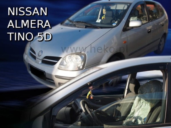 Ανεμοθραύστες Heko για Nissan Almera Tino (2000-2006) 5 πορτο - 2 τμχ. εμπρός