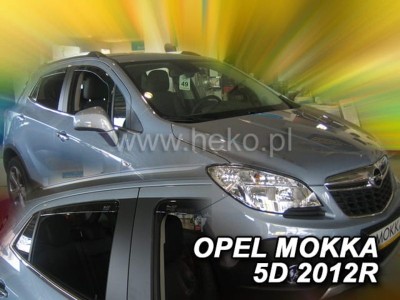 Ανεμοθραύστες Heko για Opel Mokka A (2012-2019) 5 πορτο - 4 τμχ εμπρός και πίσω
