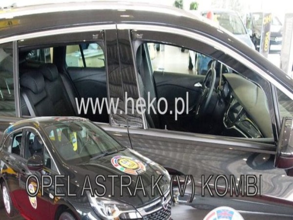 Ανεμοθραύστες Heko για Opel Astra K (2015-2021) combi (Sports Tourer )- 4 τμχ. εμπρός και πίσω