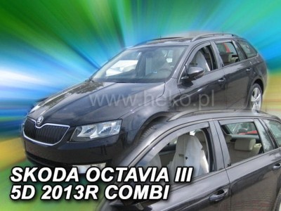 Ανεμοθραύστες Heko για Skoda Octavia III combi (2013-2019) - 4 τμχ εμπρός και πίσω Ανεμοθραύστες Heko για Skoda Octavia III combi (2013-2019) - 4 τμχ εμπρός και πίσω