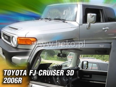 Ανεμοθραύστες Heko για Toyota FJ Cruiser (2006+) 3 πορτο - 2 τμχ.