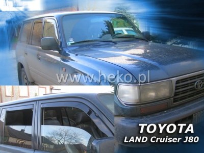 Ανεμοθραύστες Heko για Toyota Land Cruiser J80 (1990-1996) 5 πορτο - 4 τμχ. εμπρός και πίσω