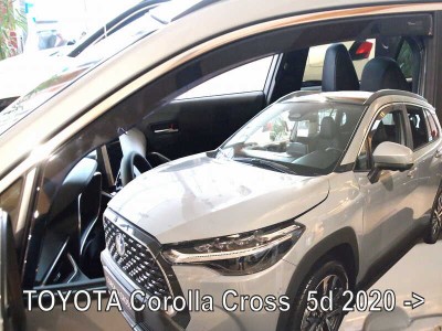 Ανεμοθραύστες Heko για Toyota Corolla Cross (2020+) - 2 τμχ. εμπρός