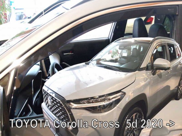 Ανεμοθραύστες Heko για Toyota Corolla Cross (2020+) - 2 τμχ. εμπρός Ανεμοθραύστες Heko για Toyota Corolla Cross (2020+) - 2 τμχ. εμπρός