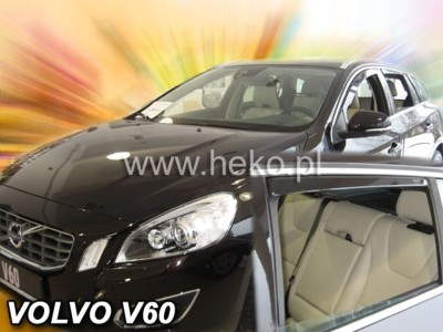 Ανεμοθραύστες Heko για Volvo V60 I (2010-2018) hatchback - 4 τμχ εμπρός και πίσω Ανεμοθραύστες Heko για Volvo V60 I (2010-2018) hatchback - 4 τμχ εμπρός και πίσω