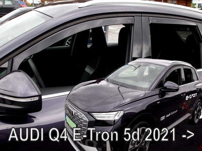 Ανεμοθραύστες Heko για Audi Q4 E-TRON (2021+) - 4 τμχ. εμπρός και πίσω Ανεμοθραύστες Heko για Audi Q4 E-TRON (2021+) - 4 τμχ. εμπρός και πίσω
