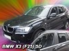 Ανεμοθραύστες Heko για BMW X3 F25 (2010-2017) - 4 τμχ. εμπρός και πίσω