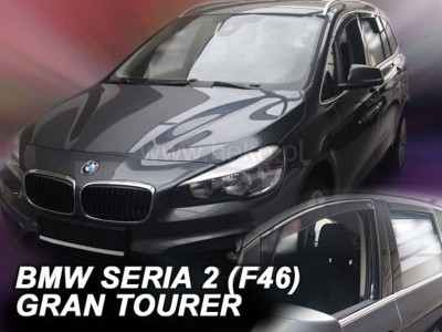 Ανεμοθραύστες Heko για BMW 2 F46 Gran Tourer (2015+) 5 πορτο - 4 τμχ. εμπρός και πίσω