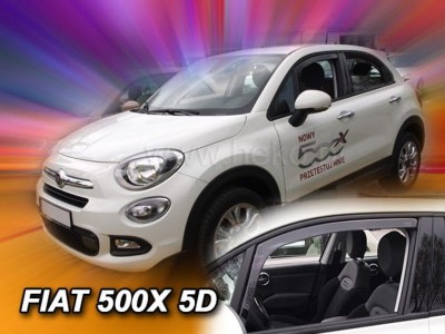 Ανεμοθραύστες Heko για Fiat 500 X (2015+) 5 πορτο - 2 τμχ. εμπρός