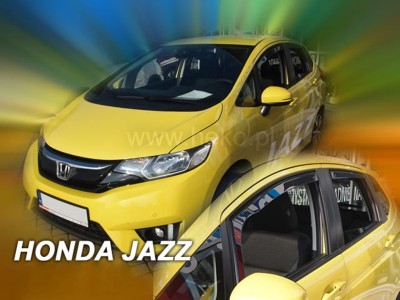 Ανεμοθραύστες Heko για Honda Jazz (2015+) 5 πορτο - 4 τμχ εμπρός και πίσω Ανεμοθραύστες Heko για Honda Jazz (2015+) 5 πορτο - 4 τμχ εμπρός και πίσω
