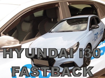 Ανεμοθραύστες Heko για Hyundai i30 III Fastback N (2019+) 5D - 4 τμχ. εμπρός και πίσω