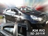 Ανεμοθραύστες Heko για Kia Rio III (2011-2017) hatchback - 4 τμχ. εμπρός και πίσω