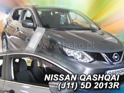 Ανεμοθραύστες Heko για Nissan Qashqai II J11 (2013-2021) - 2 τμχ. εμπρός