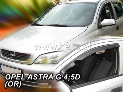 Ανεμοθραύστες Heko για Opel Astra G (1998-2004) 5 πορτο , sedan - 2 τμχ. εμπρός- αυτοκόλλητοι
