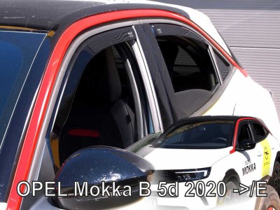 Ανεμοθραύστες Heko για Opel Mokka B (2020+) - 4 τμχ. εμπρός και πίσω