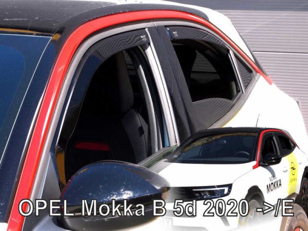 Ανεμοθραύστες Heko για Opel Mokka B (2020+) - 4 τμχ. εμπρός και πίσω