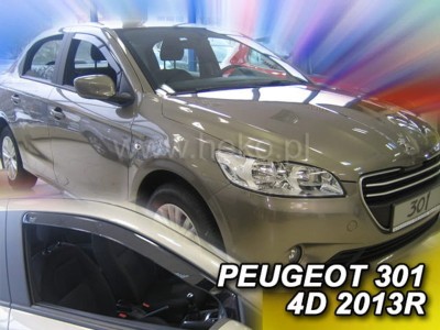 Ανεμοθραύστες Heko για Peugeot 301 (2013-2021) - 2 τμχ. εμπρός
