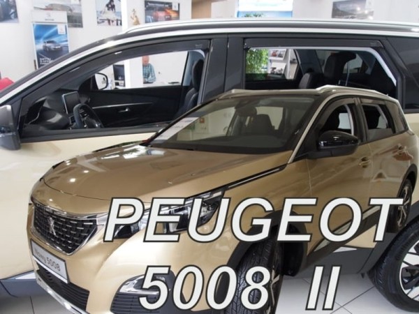 Ανεμοθραύστες Heko για Peugeot 5008 II (2017-2024) - 4 τμχ. εμπρός και πίσω