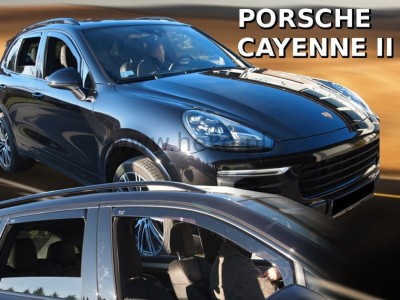 Ανεμοθραύστες Heko για Porsche Cayenne II (2010-2017) - 4 τμχ εμπρός και πίσω Ανεμοθραύστες Heko για Porsche Cayenne II (2010-2017) - 4 τμχ εμπρός και πίσω