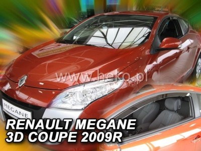 Ανεμοθραύστες Heko για Renault Megane III coupe 3 πορτο (2009-2016) - 2 τμχ.
