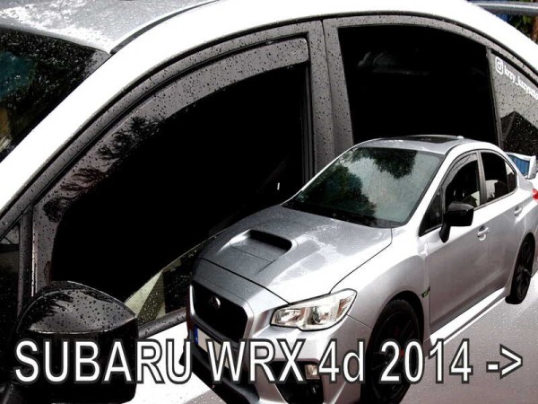 Ανεμοθραύστες Heko για Subaru WRX (2014-2021) sedan - 2τμχ. εμπρός
