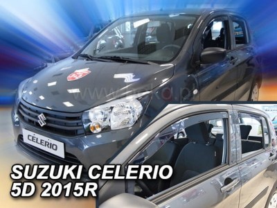 Ανεμοθραύστες Heko για Suzuki Celerio II (2015-2021) 5 πορτο - 4 τμχ εμπρός και πίσω