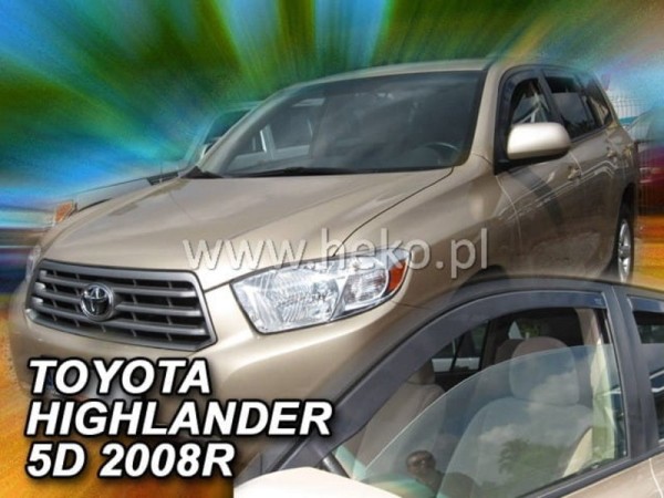 Ανεμοθραύστες Heko για Toyota Highlander II (USA) (2007-2013) - 2 τμχ εμπρός Ανεμοθραύστες Heko για Toyota Highlander II (USA) (2007-2013) - 2 τμχ εμπρός