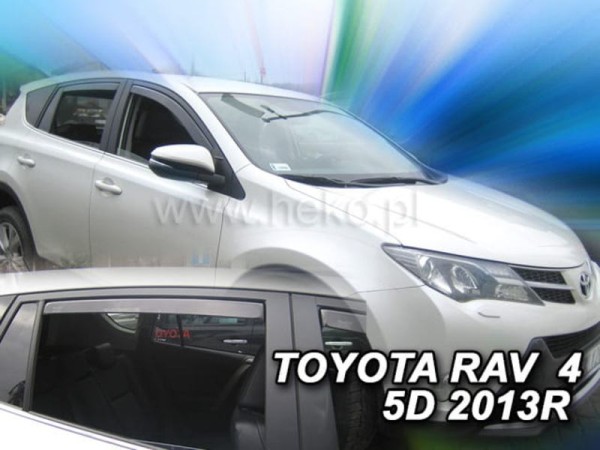 Ανεμοθραύστες Heko για Toyota Rav4 IV (2012-2018) 5 πορτο - 4 τμχ. εμπρός και πίσω