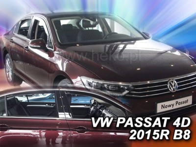 Ανεμοθραύστες Heko για Vw Passat B8 sedan (2014-2022) - 4 τμχ εμπρός και πίσω