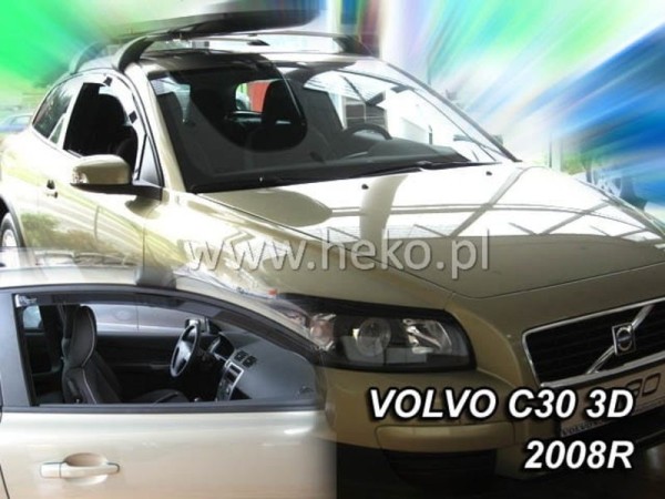 Ανεμοθραύστες Heko για Volvo C30 (2007+) 3 πορτο - 2 τμχ.