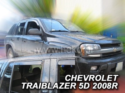 Ανεμοθραύστες Heko για Chevrolet Trailblazer (2002-2009) 5 πορτο - 4 τμχ. εμπρός και πίσω Ανεμοθραύστες Heko για Chevrolet Trailblazer (2002-2009) 5 πορτο - 4 τμχ. εμπρός και πίσω