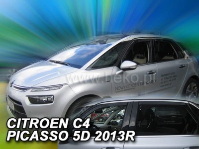 Ανεμοθραύστες Heko για Citroen C4 Picasso II (2013+) 5 πορτο - 4 τμχ. εμπρός και πίσω
