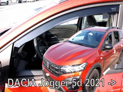 Ανεμοθραύστες Heko για Dacia Jogger (2021+) 5 πορτο - 2τμχ. εμπρός