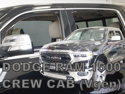 Ανεμοθραύστες Heko για Dodge RAM V Crew Cab (2019+) - 4τμχ. εμπρός και πίσω