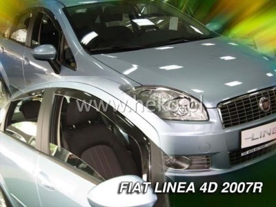 Ανεμοθραύστες Heko για Fiat Linea (2007+) sedan - 2 τμχ. εμπρός