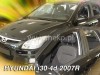 Ανεμοθραύστες Heko για Hyundai i30 I (2007-2012) hatchback - 4 τμχ. εμπρός και πίσω