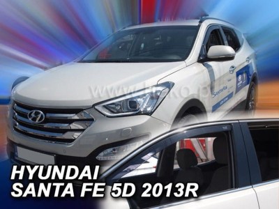 Ανεμοθραύστες Heko για Hyundai Santa Fe III (2012-2018) 5 πορτο - 2 τμχ. εμπρός