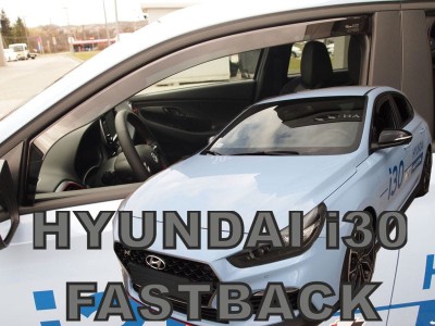 Ανεμοθραύστες Heko για Hyundai i30 III Fastback N (2019+) 5D - 2 τμχ. εμπρός