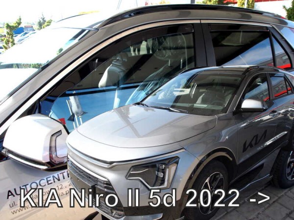 Ανεμοθραύστες Heko για Kia Niro II (2022+) 5 πορτο - 4τμχ. εμπρός και πίσω