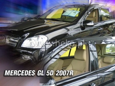 Ανεμοθραύστες Heko για Mercedes GL X164 (2007-2013) 5 πορτο - 2 τμχ. εμπρός Ανεμοθραύστες Heko για Mercedes GL X164 (2007-2013) 5 πορτο - 2 τμχ. εμπρός