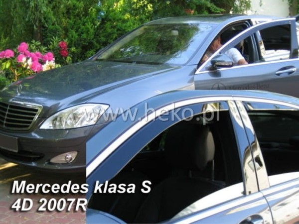 Ανεμοθραύστες Heko για Mercedes S-Class W221 (2005-2013) sedan - 2 τμχ. εμπρός Ανεμοθραύστες Heko για Mercedes S-Class W221 (2005-2013) sedan - 2 τμχ. εμπρός