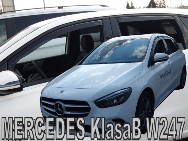 Ανεμοθραύστες Heko για Mercedes B-Class W247 (2019+) 5d - 4 τμχ. εμπρός και πίσω Ανεμοθραύστες Heko για Mercedes B-Class W247 (2019+) 5d - 4 τμχ. εμπρός και πίσω