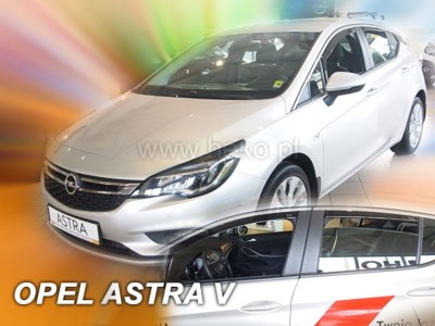 Ανεμοθραύστες Heko για Opel Astra K (2015-2021) hatchback - 4 τμχ. εμπρός και πίσω