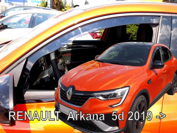 Ανεμοθραύστες Heko για Renault Arkana 5D (2019+) - 2 τμχ. εμπρός