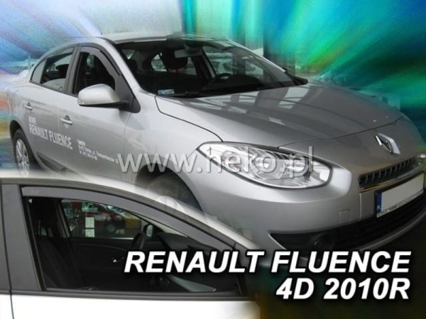 Ανεμοθραύστες Heko για Renault Fluence (2009-2016) 4 πορτο - 2 τμχ. εμπρός