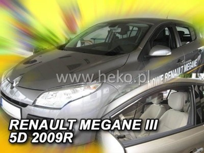 Ανεμοθραύστες Heko για Renault Megane III 5 πορτο (2008-2016) - 2 τμχ εμπρός